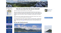 Desktop Screenshot of magical-azores-islands.com